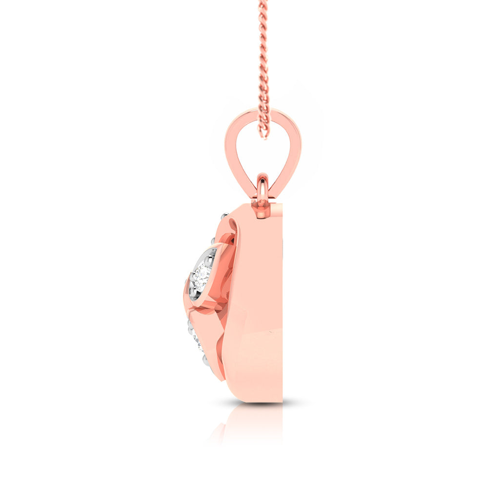 Gulp lab grown diamond pendant designs for female Fiona Diamonds
