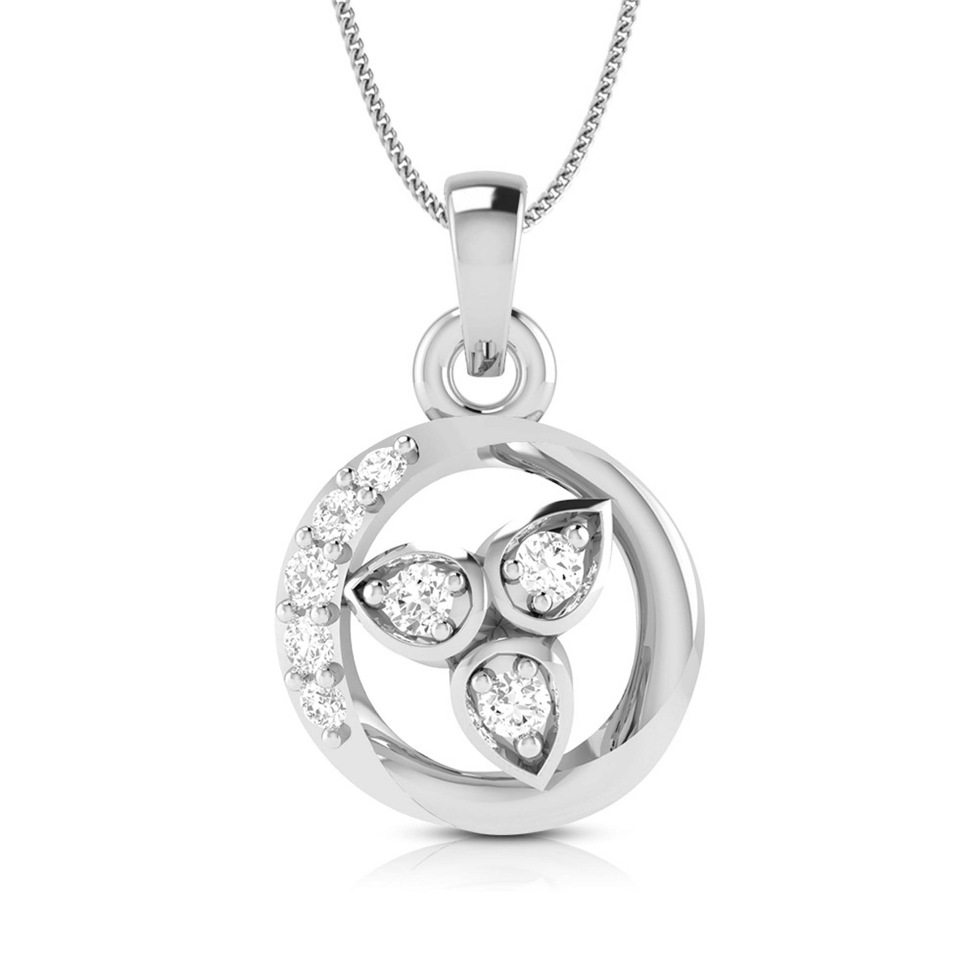 Gulp lab grown diamond pendant designs for female Fiona Diamonds