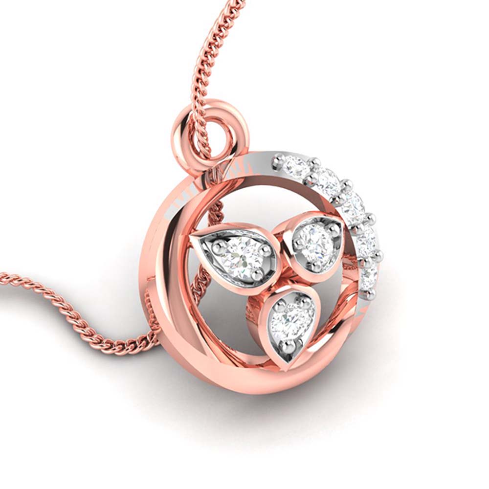Gulp lab grown diamond pendant designs for female Fiona Diamonds