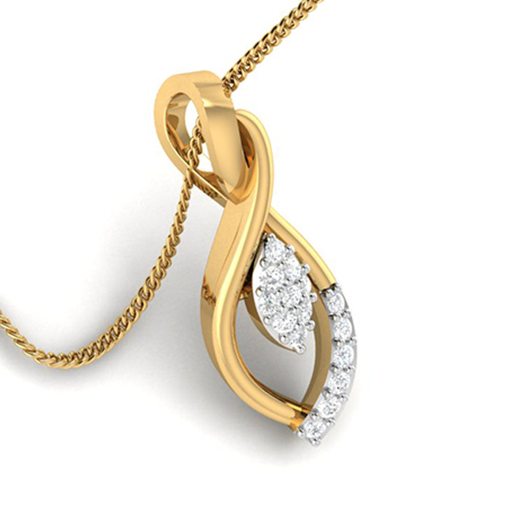 Persuasion lab grown diamond pendant designs for female Fiona Diamonds