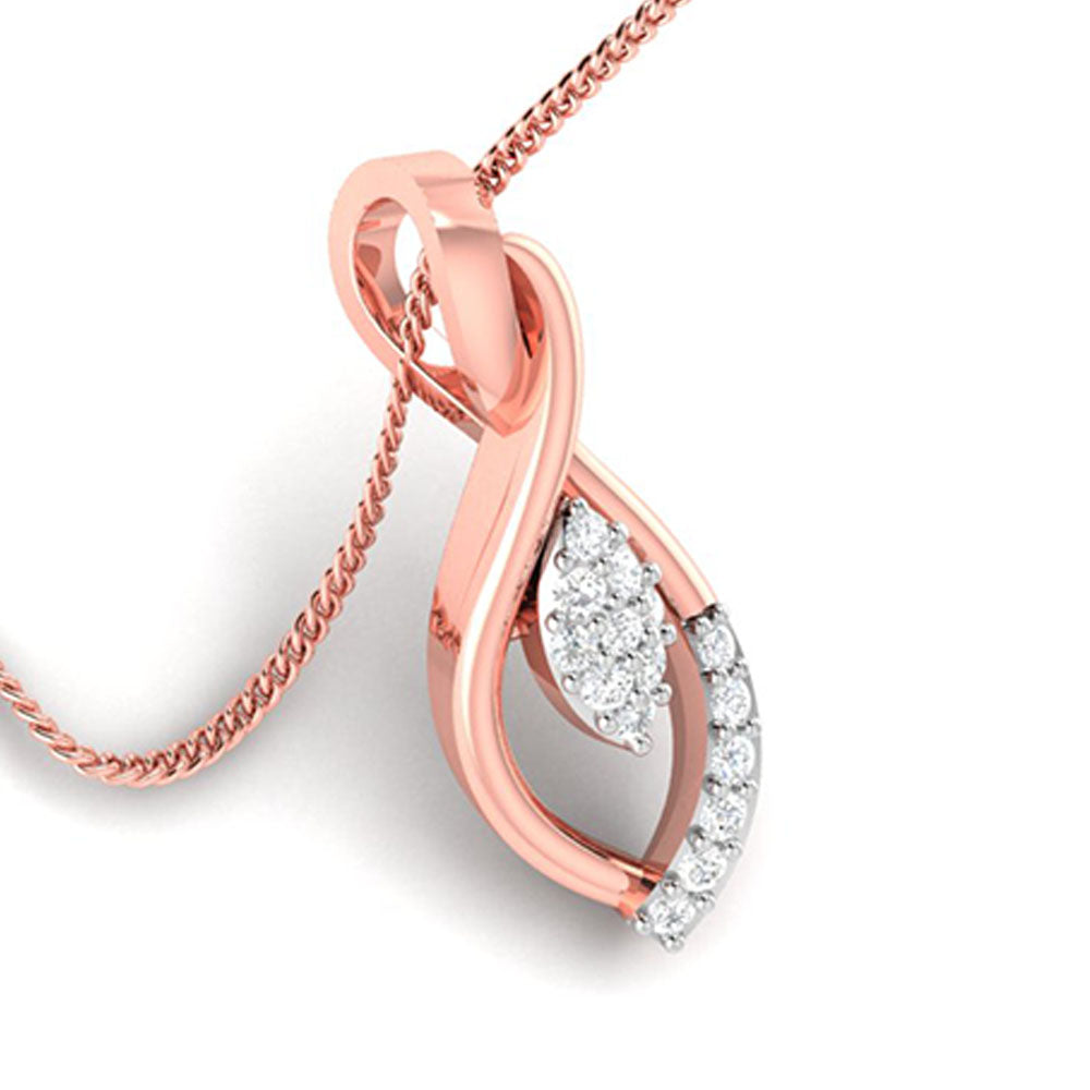 Persuasion lab grown diamond pendant designs for female Fiona Diamonds