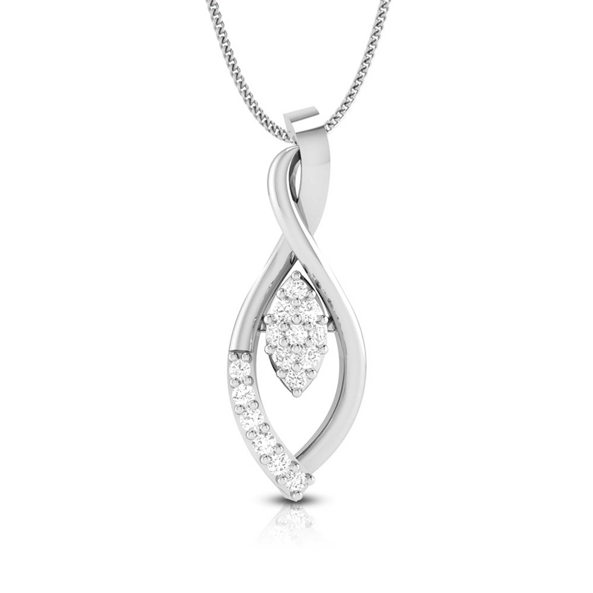 Persuasion lab grown diamond pendant designs for female Fiona Diamonds