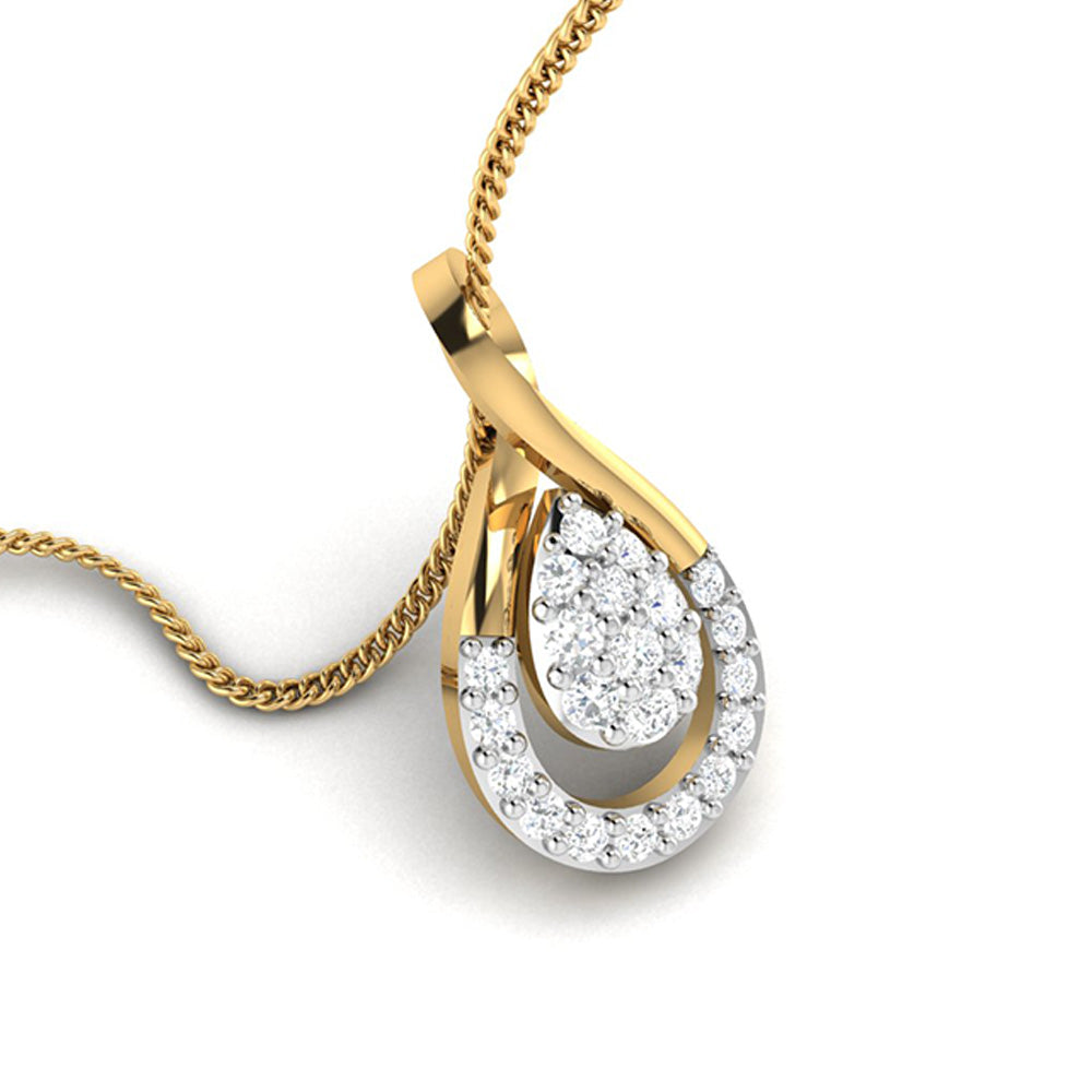 Felicity lab grown diamond pendant designs for female Fiona Diamonds