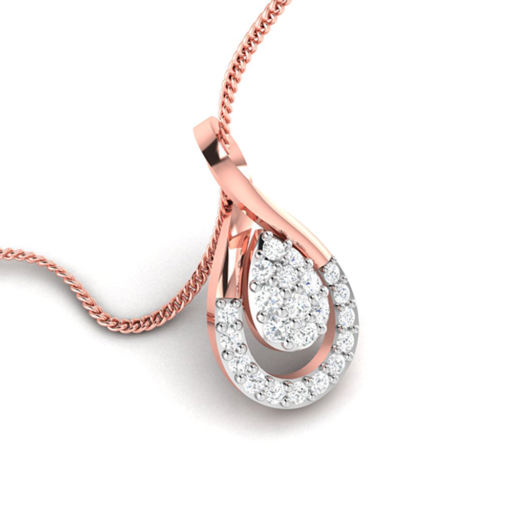 Felicity lab grown diamond pendant designs for female Fiona Diamonds