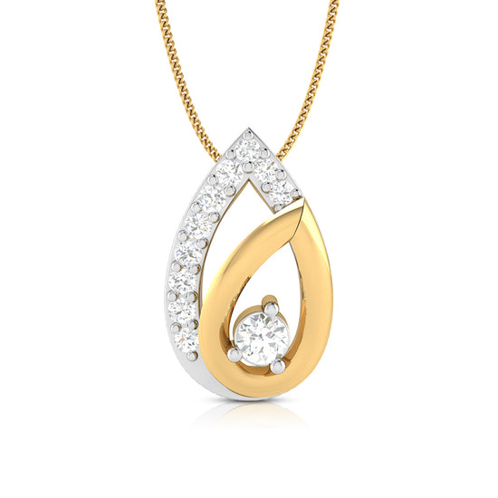 Husk lab grown diamond pendant designs for female Fiona Diamonds