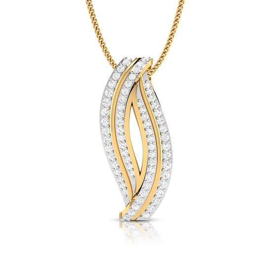 Snarl lab grown diamond pendant designs for female Fiona Diamonds