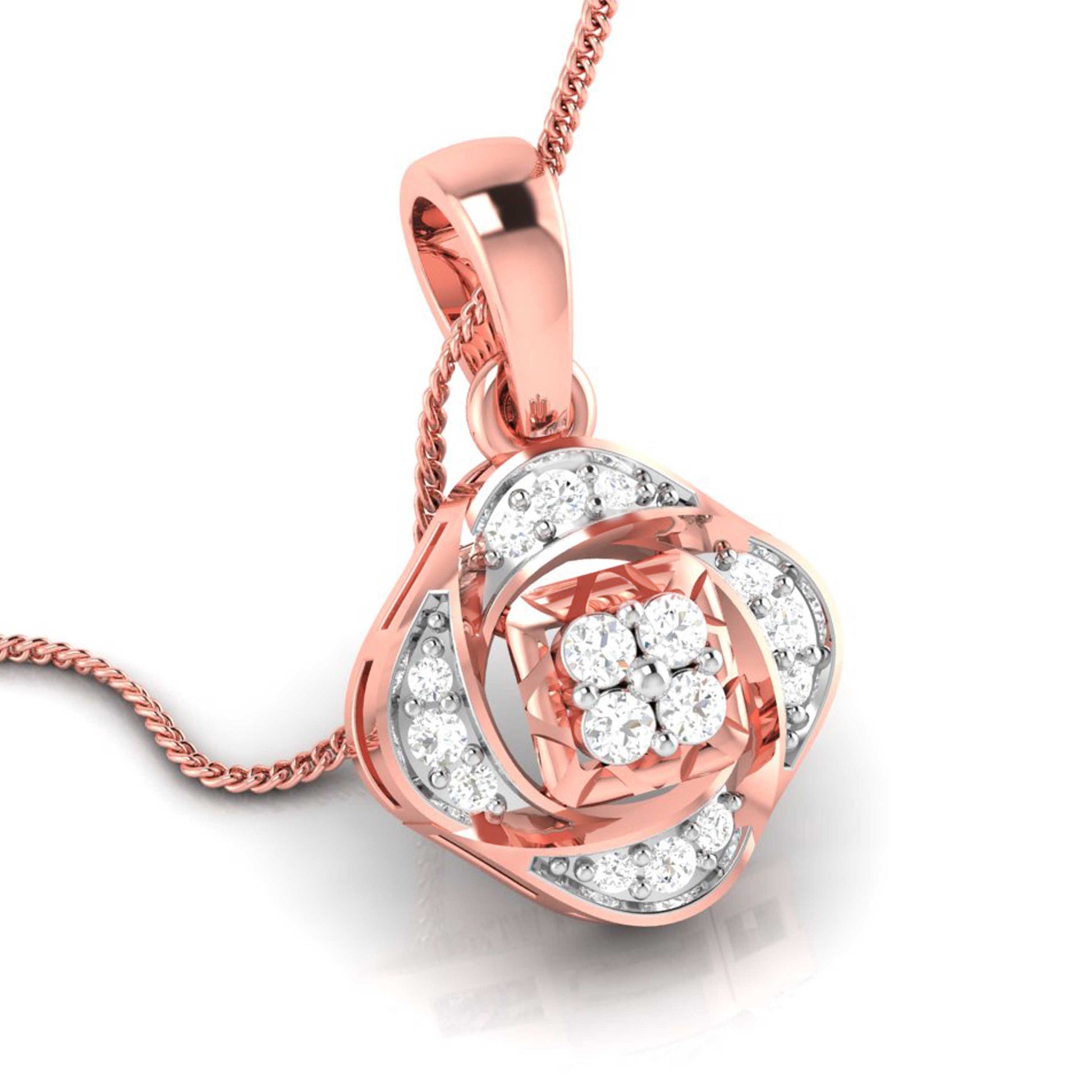 Agonizing lab grown diamond pendant designs for female Fiona Diamonds