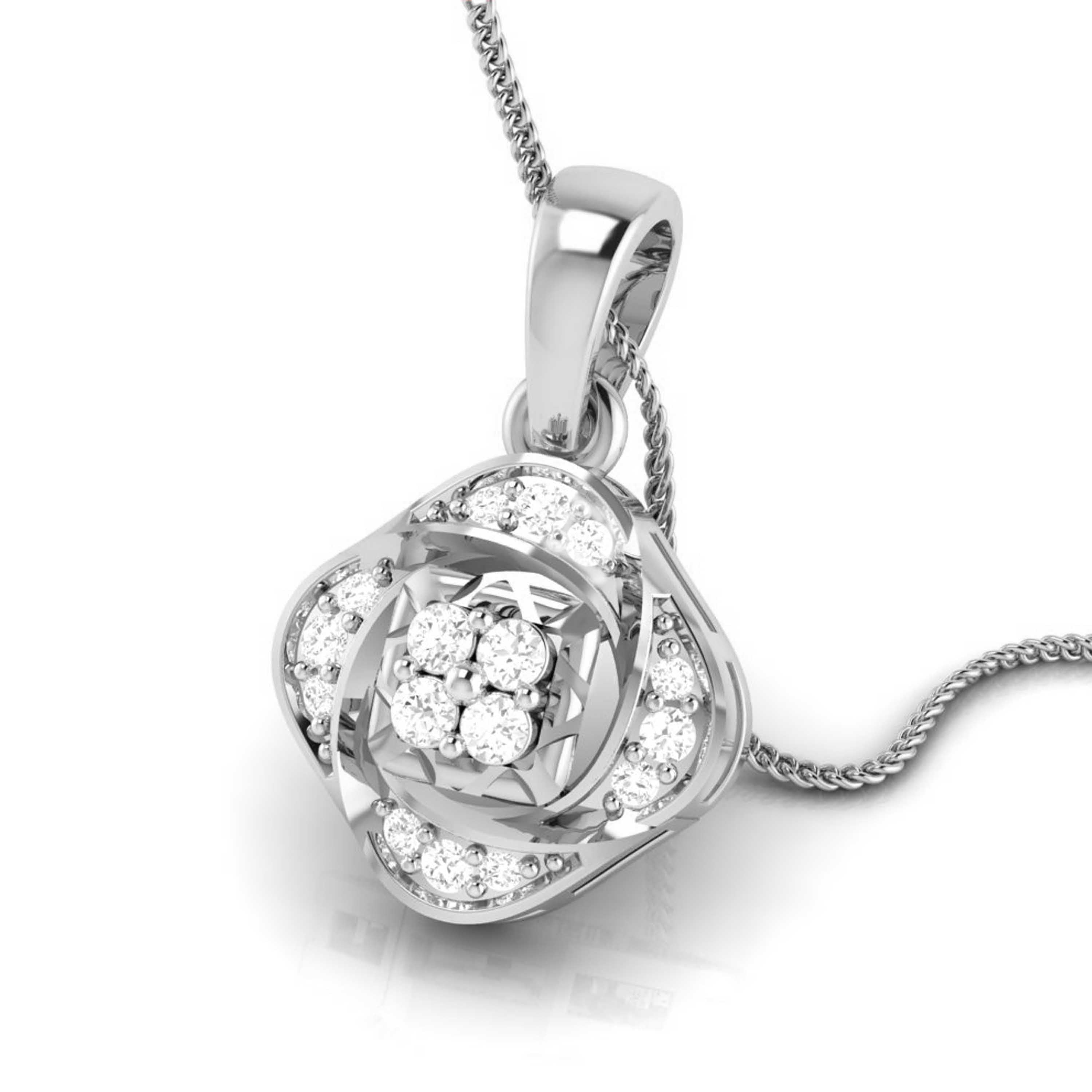 Agonizing lab grown diamond pendant designs for female Fiona Diamonds