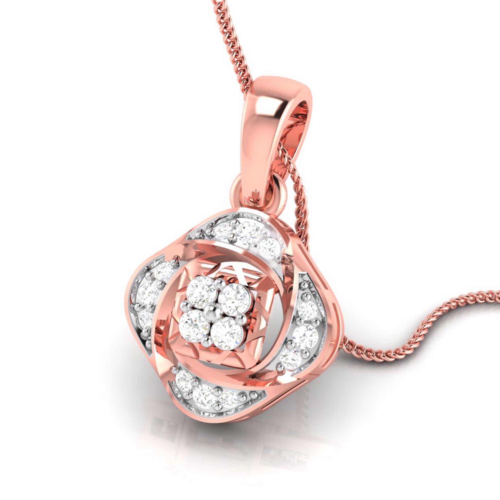 Agonizing lab grown diamond pendant designs for female Fiona Diamonds