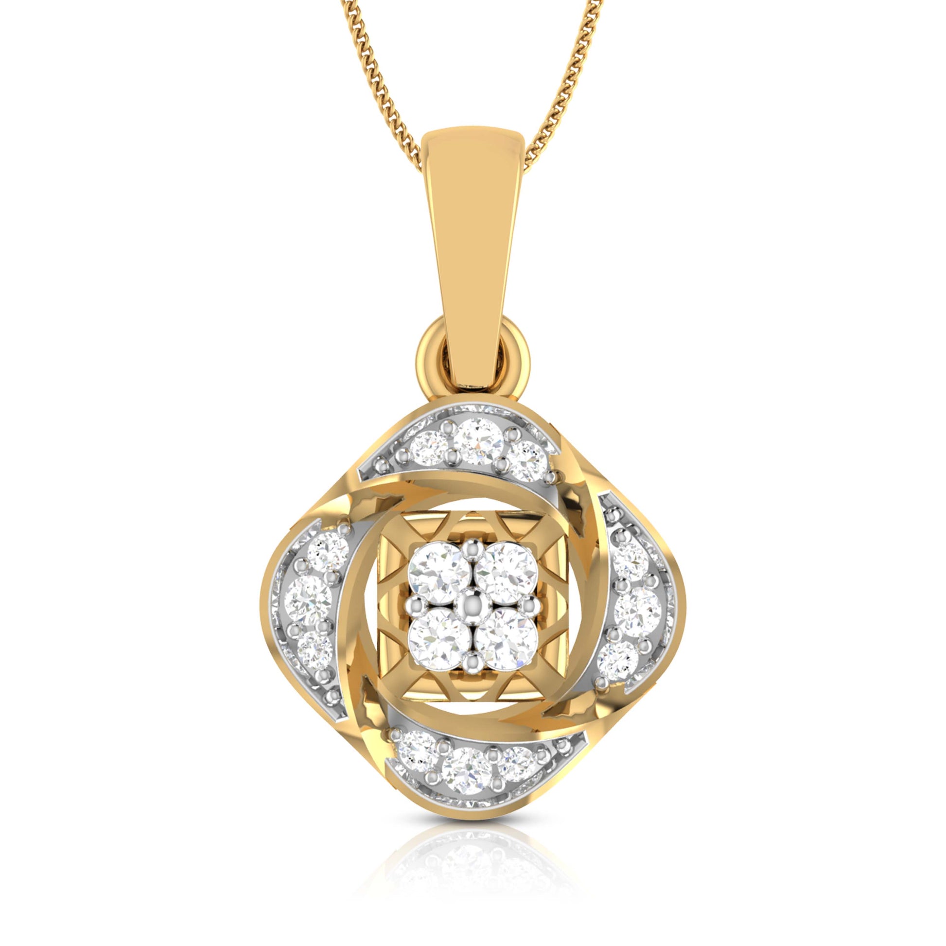 Agonizing lab grown diamond pendant designs for female Fiona Diamonds