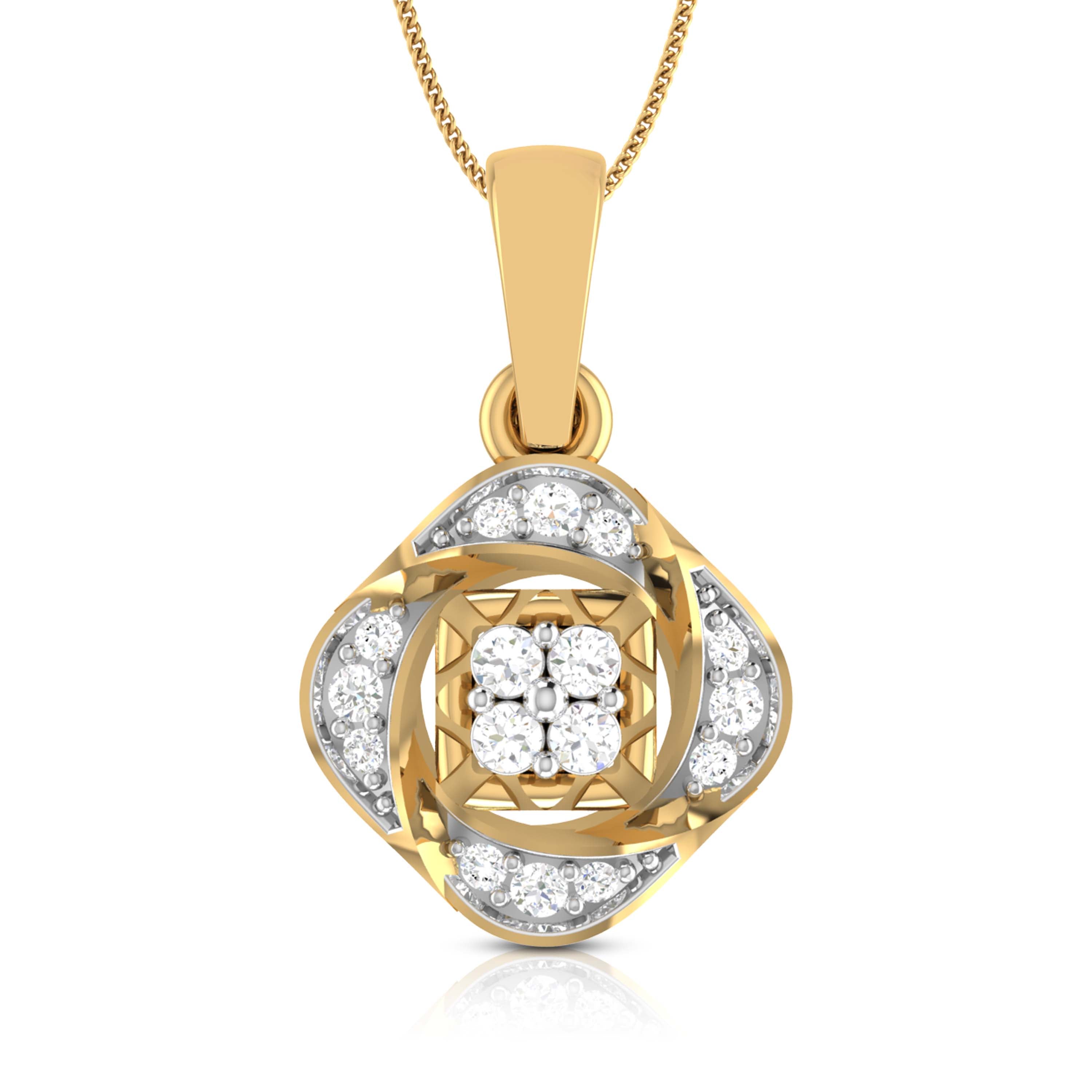 Agonizing lab grown diamond pendant designs for female Fiona Diamonds