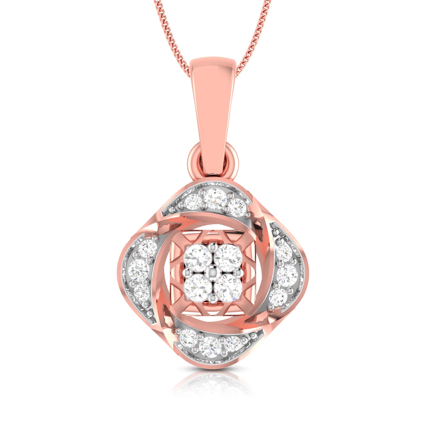 Agonizing lab grown diamond pendant designs for female Fiona Diamonds