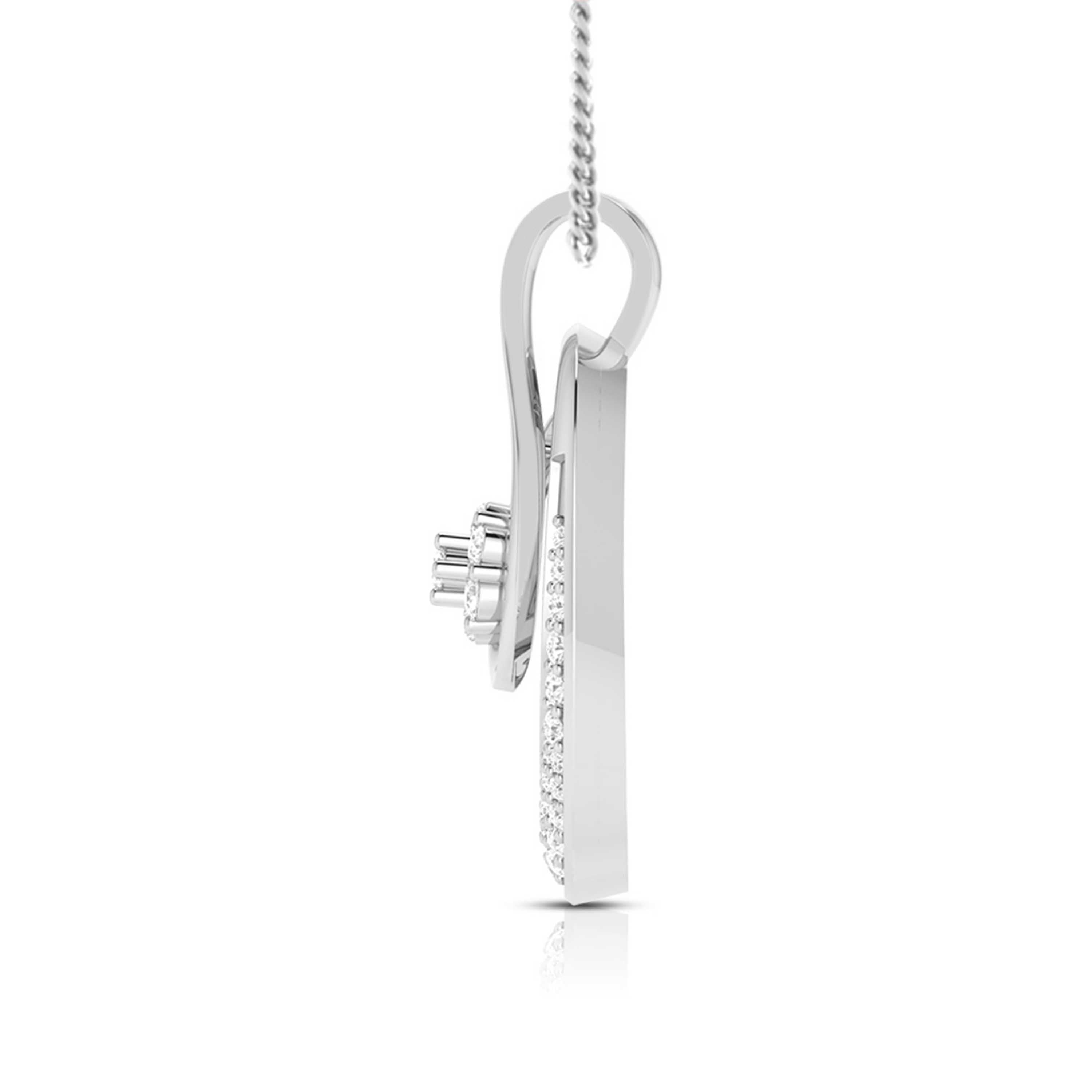 Playfool lab grown diamond pendant designs for female Fiona Diamonds
