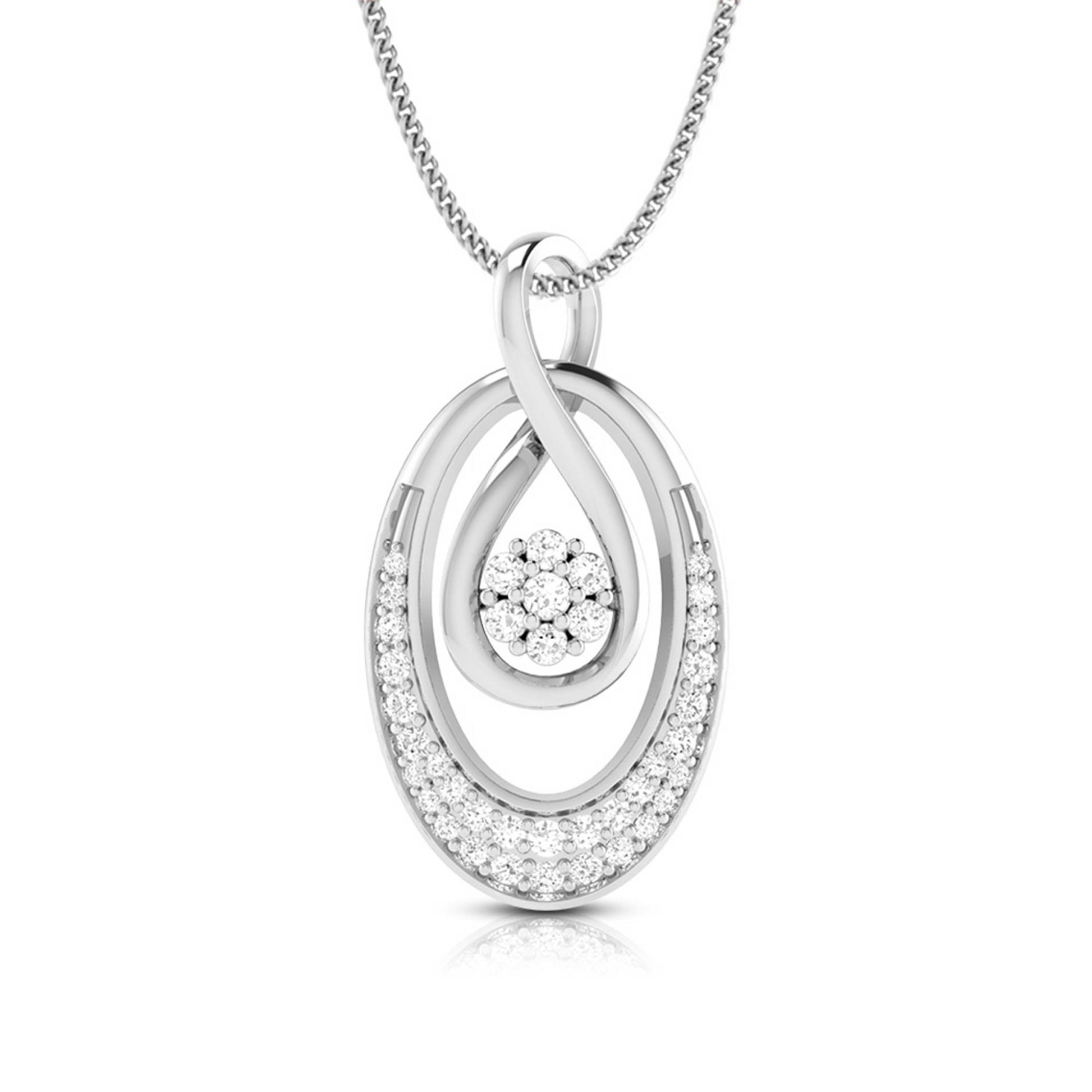 Playfool lab grown diamond pendant designs for female Fiona Diamonds
