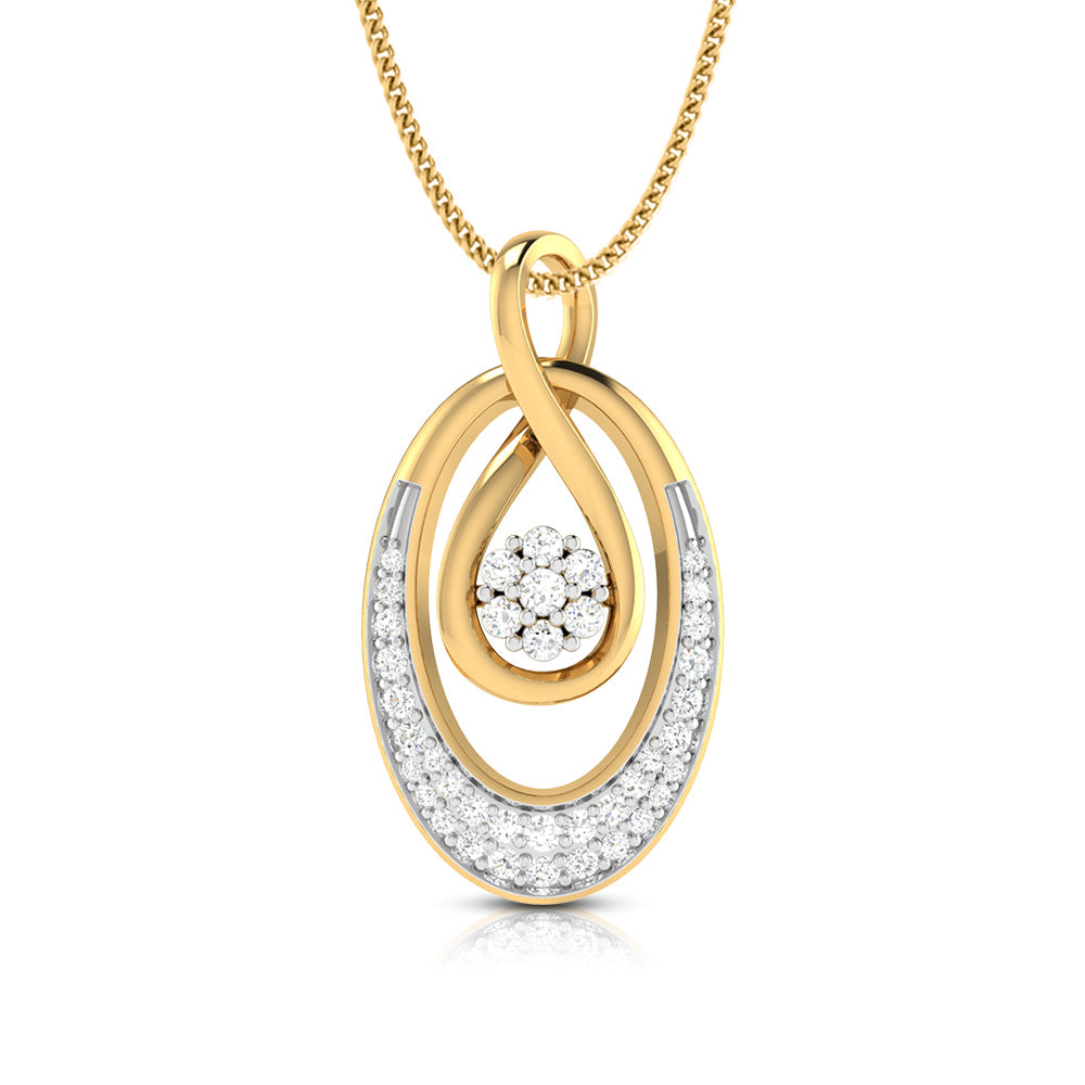 Playfool lab grown diamond pendant designs for female Fiona Diamonds