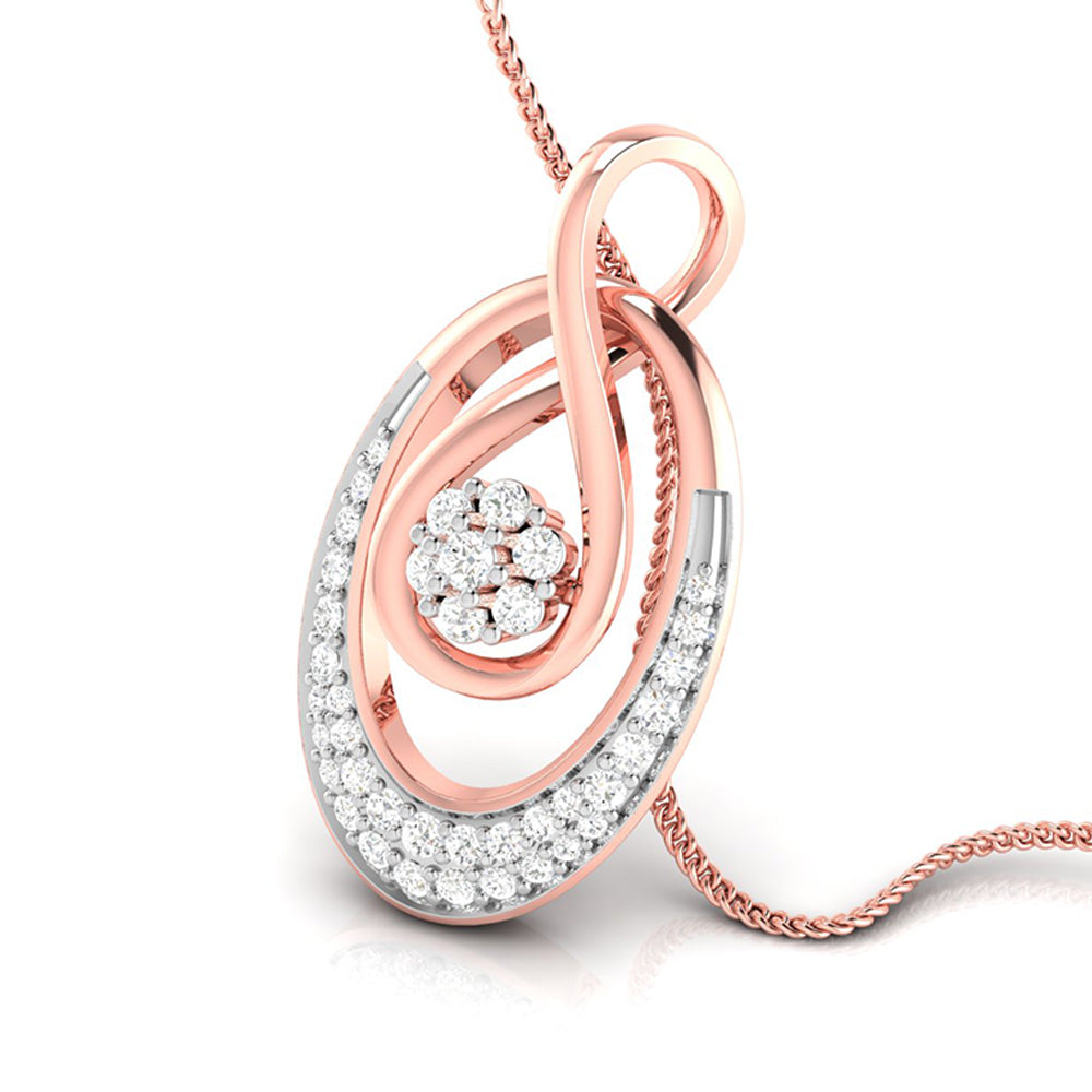 Playfool lab grown diamond pendant designs for female Fiona Diamonds