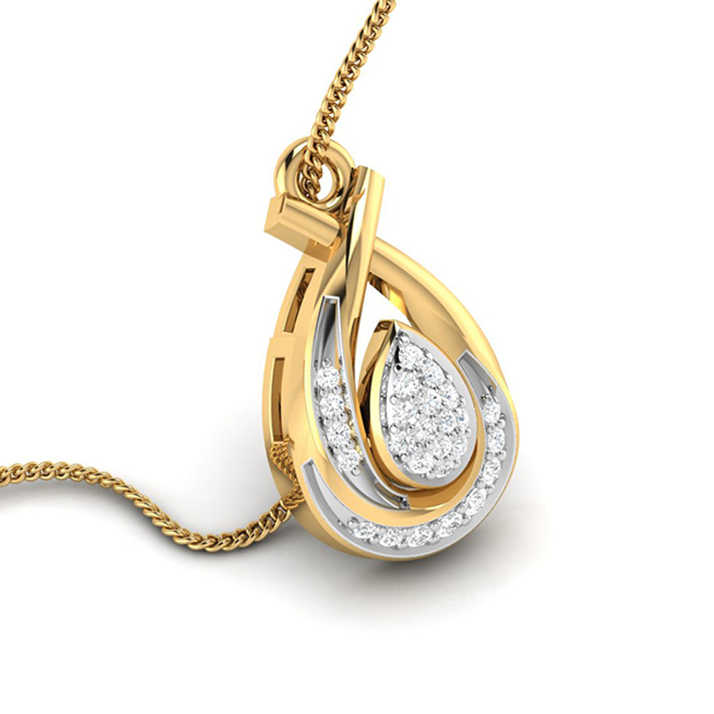 Mirthy lab grown diamond pendant designs for female Fiona Diamonds