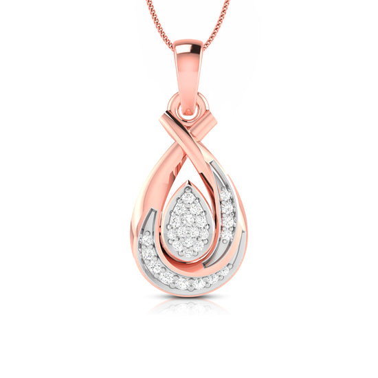Load image into Gallery viewer, Mirthy lab grown diamond pendant designs for female Fiona Diamonds

