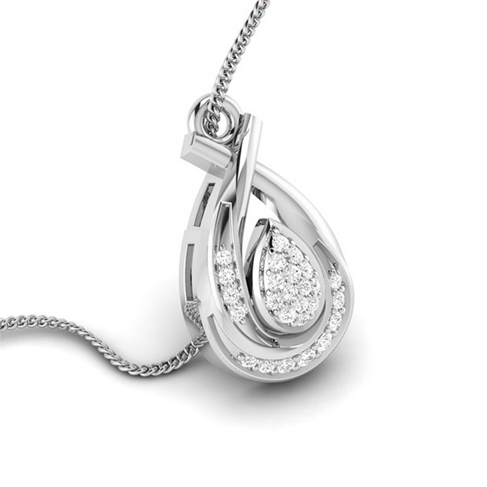 Mirthy lab grown diamond pendant designs for female Fiona Diamonds