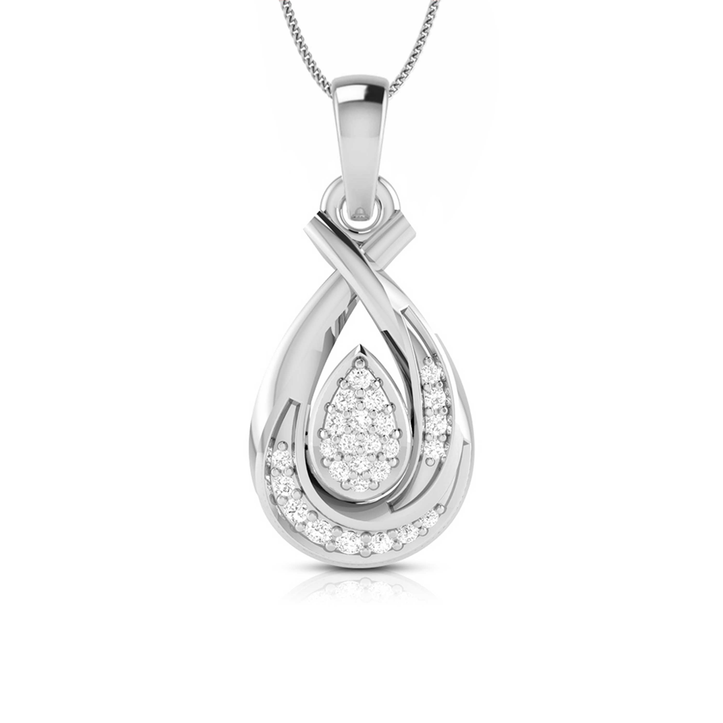 Mirthy lab grown diamond pendant designs for female Fiona Diamonds
