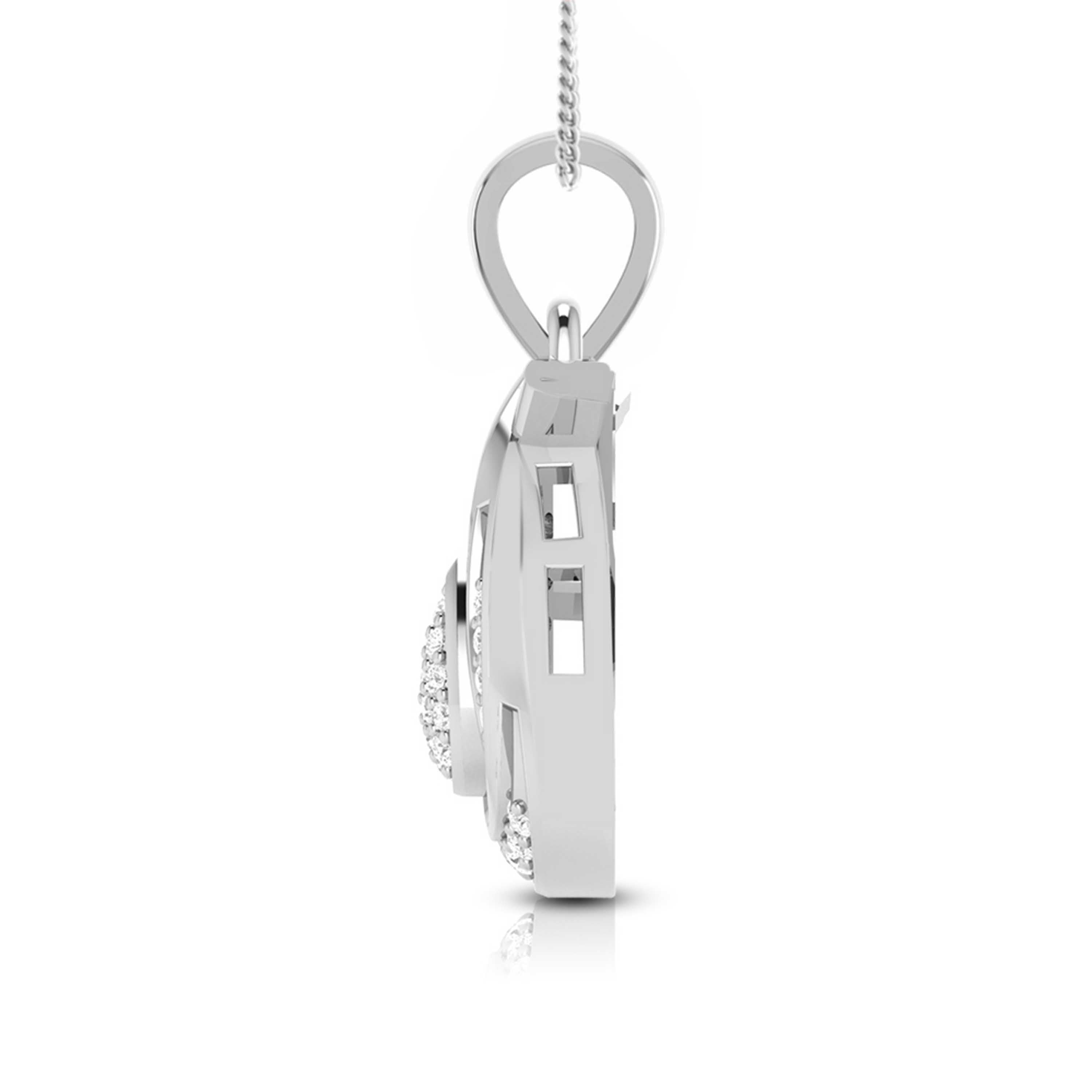 Mirthy lab grown diamond pendant designs for female Fiona Diamonds