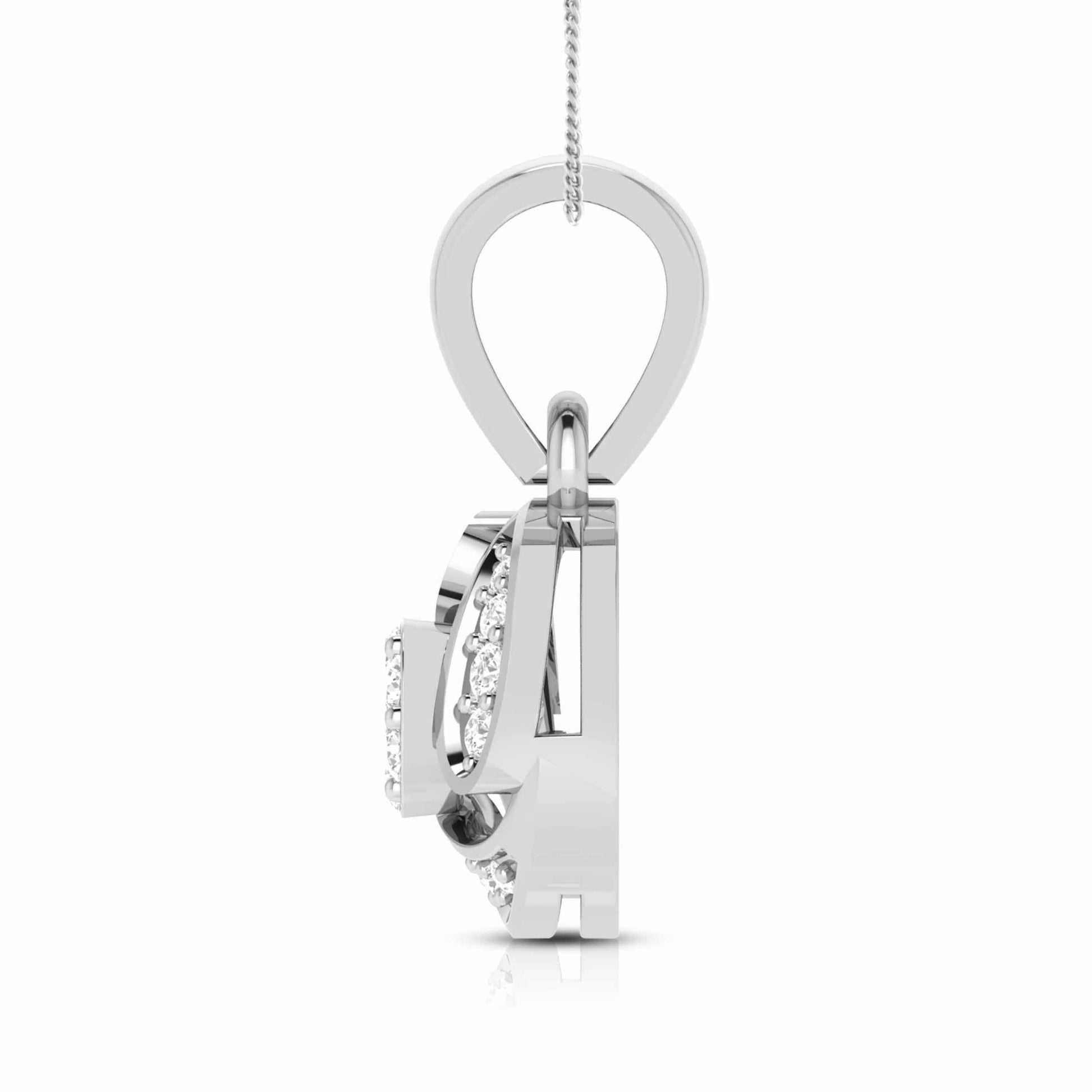 Darshan lab grown diamond pendant design for women Fiona Diamonds