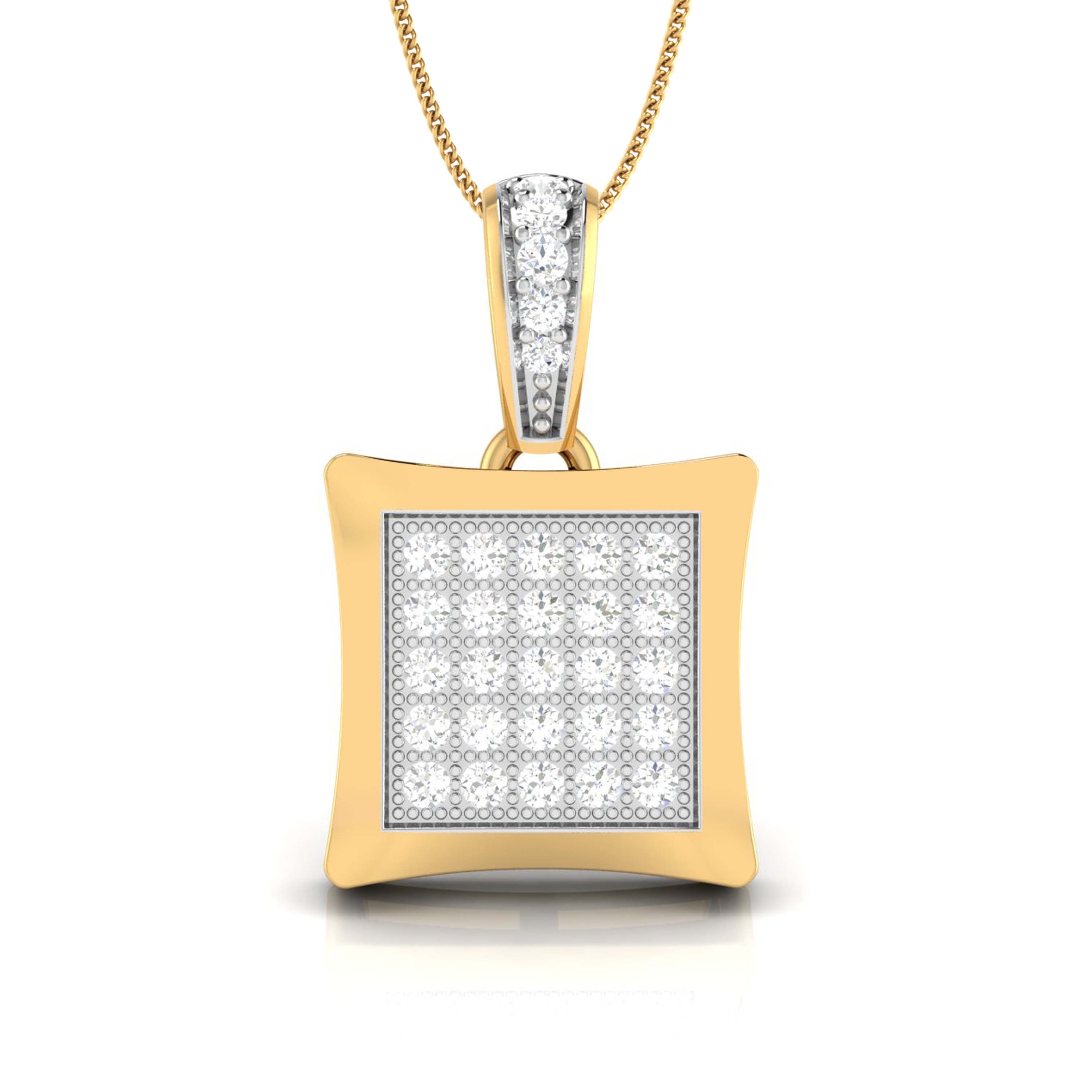 Impero lab grown diamond pendant design for women Fiona Diamonds