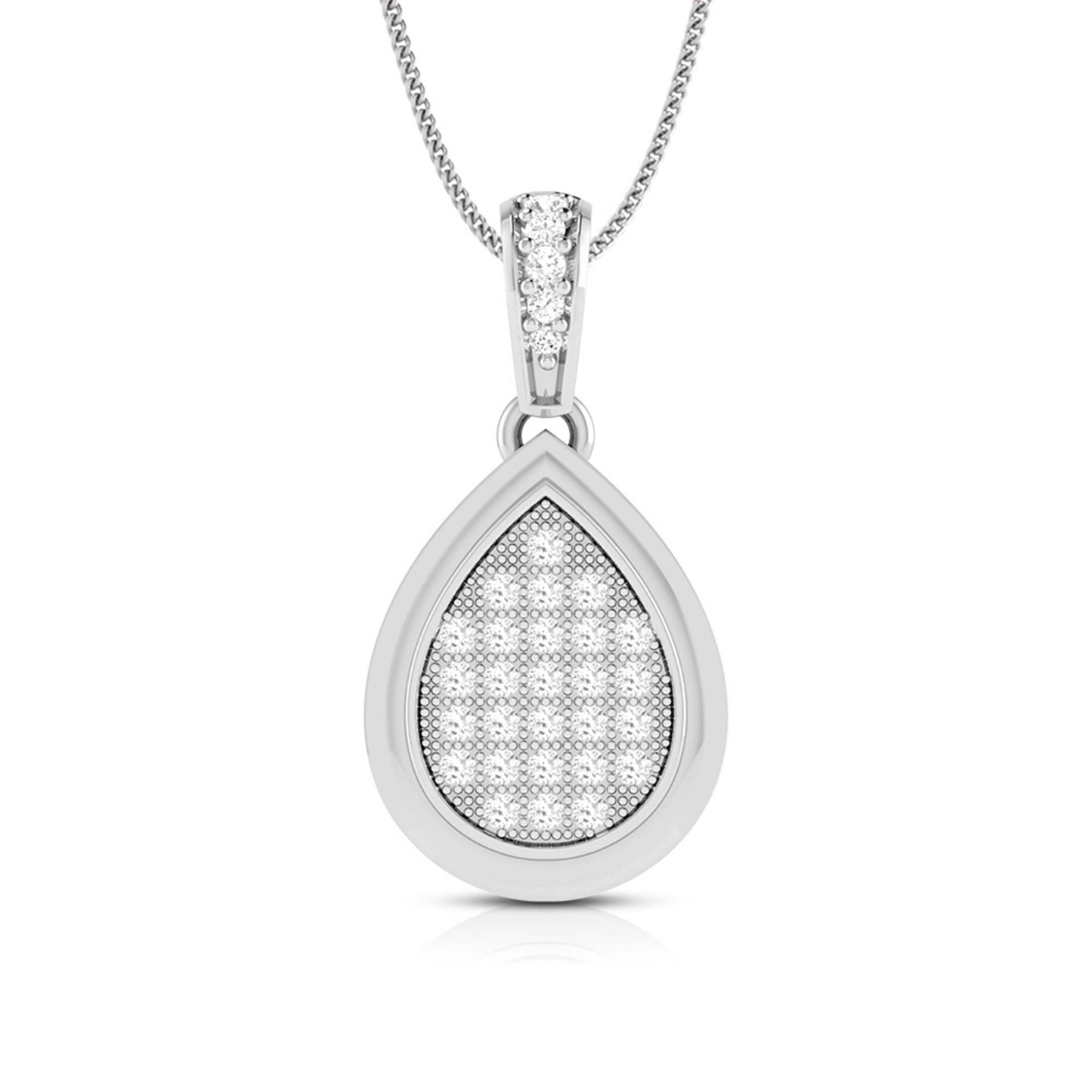 Load image into Gallery viewer, Anabela modern lab grown diamond pendant design Fiona Diamonds
