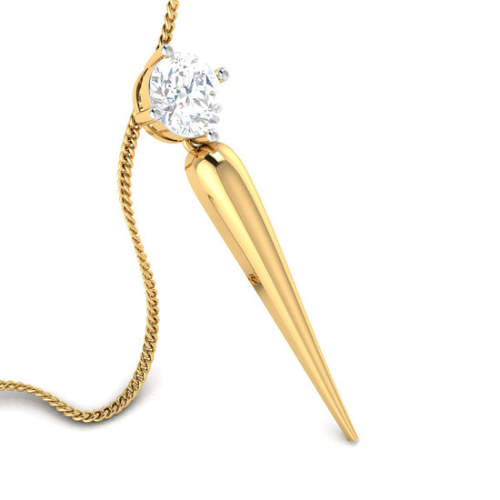 Passion modern lab grown diamond pendant design Fiona Diamonds