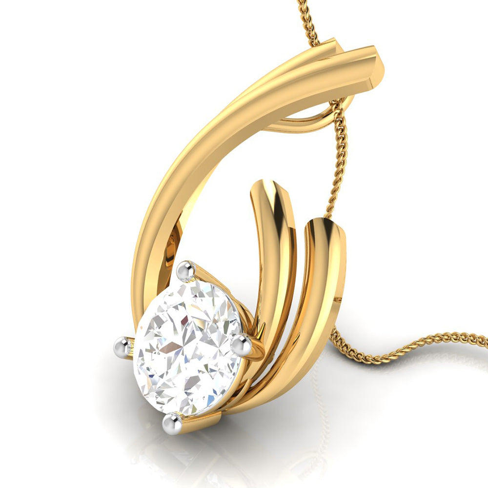 Buy Coruscation Lab Grown Diamond Pendant Online – Fiona Diamonds