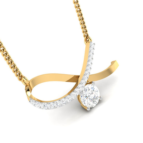 Enkindle lab grown diamond pendant design for women Fiona Diamonds