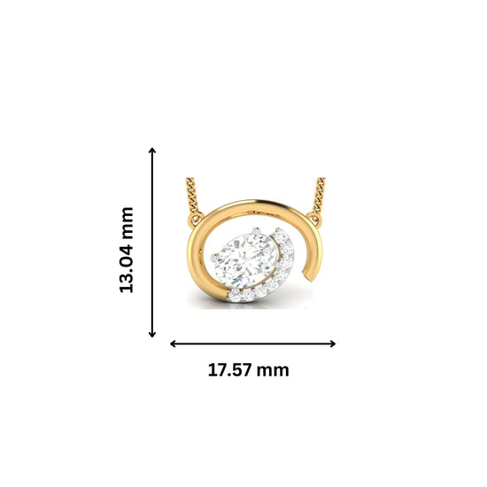 Beaooze lab grown diamond pendant design for women Fiona Diamonds