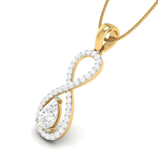 Sempiternity lab grown diamond pendant design for women Fiona Diamonds