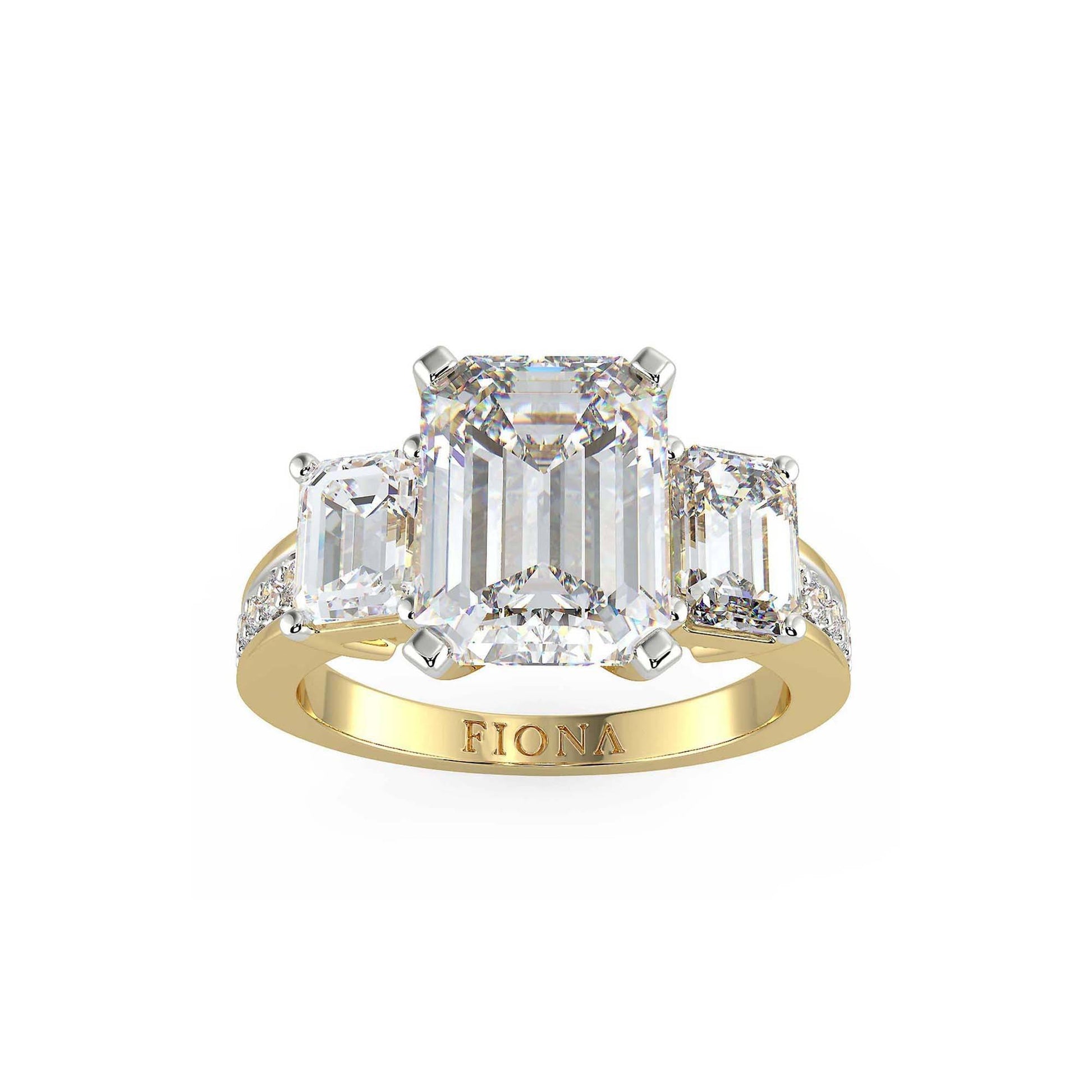 Spine Lab Diamond Ring - Fiona Diamonds - Fiona Diamonds
