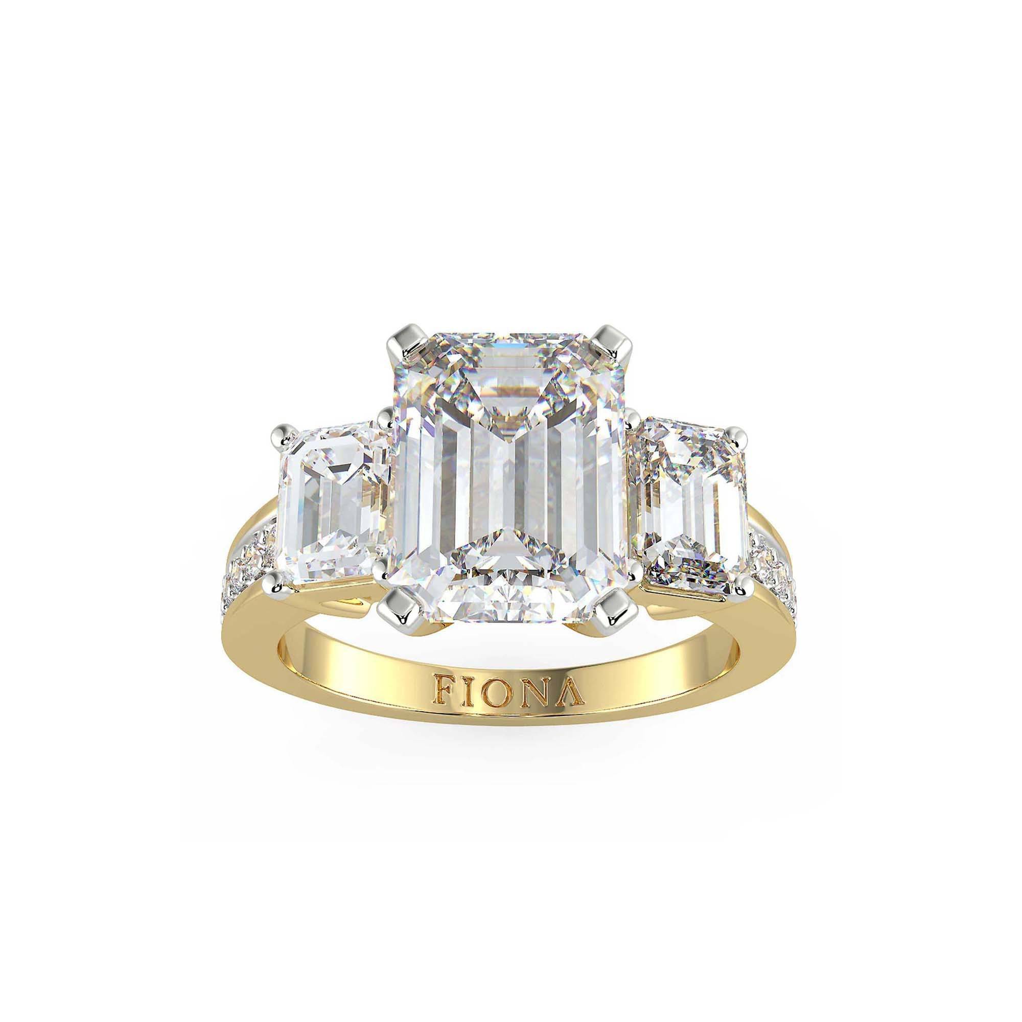 Spine Lab Diamond Ring - Fiona Diamonds - Fiona Diamonds