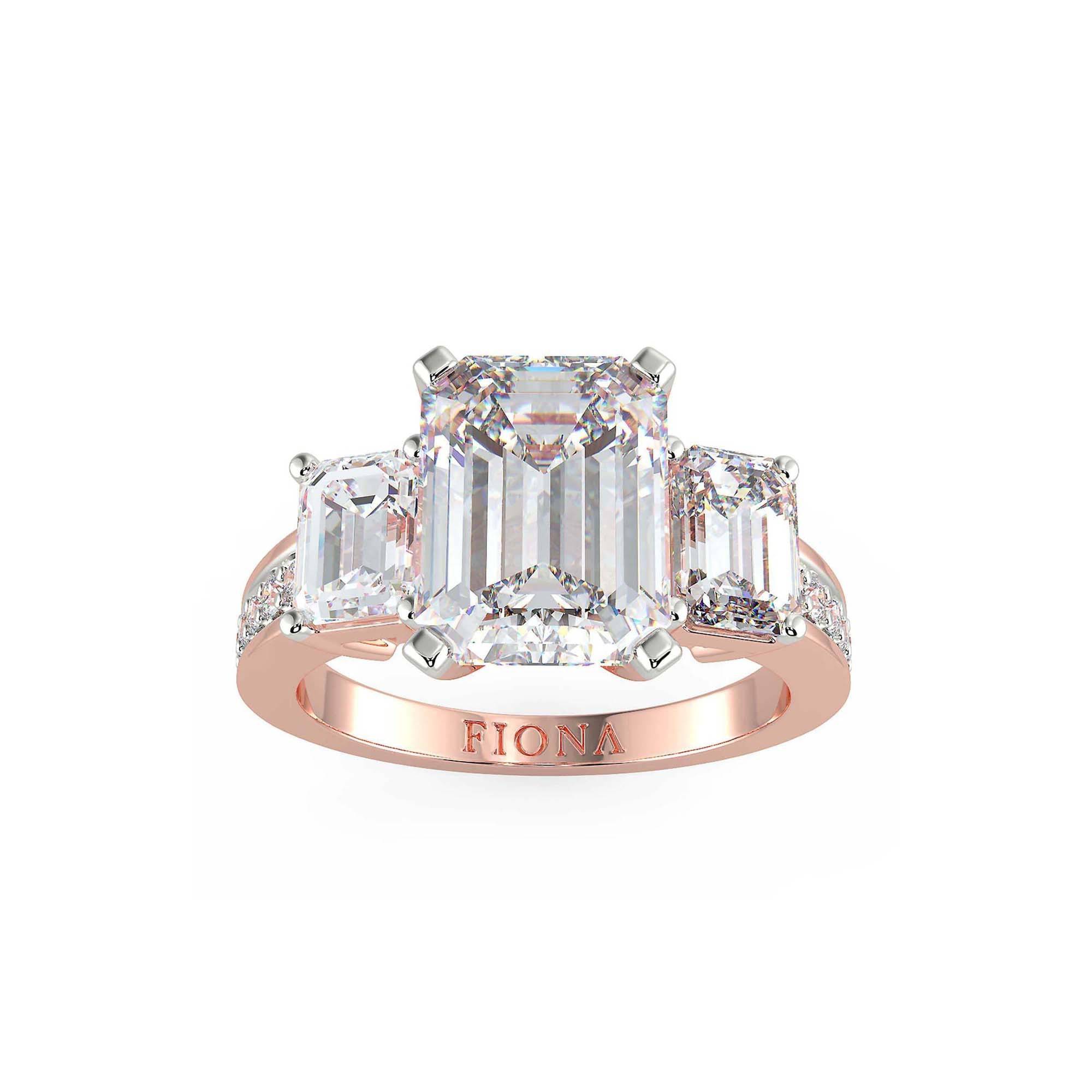 Spine Lab Diamond Ring - Fiona Diamonds - Fiona Diamonds