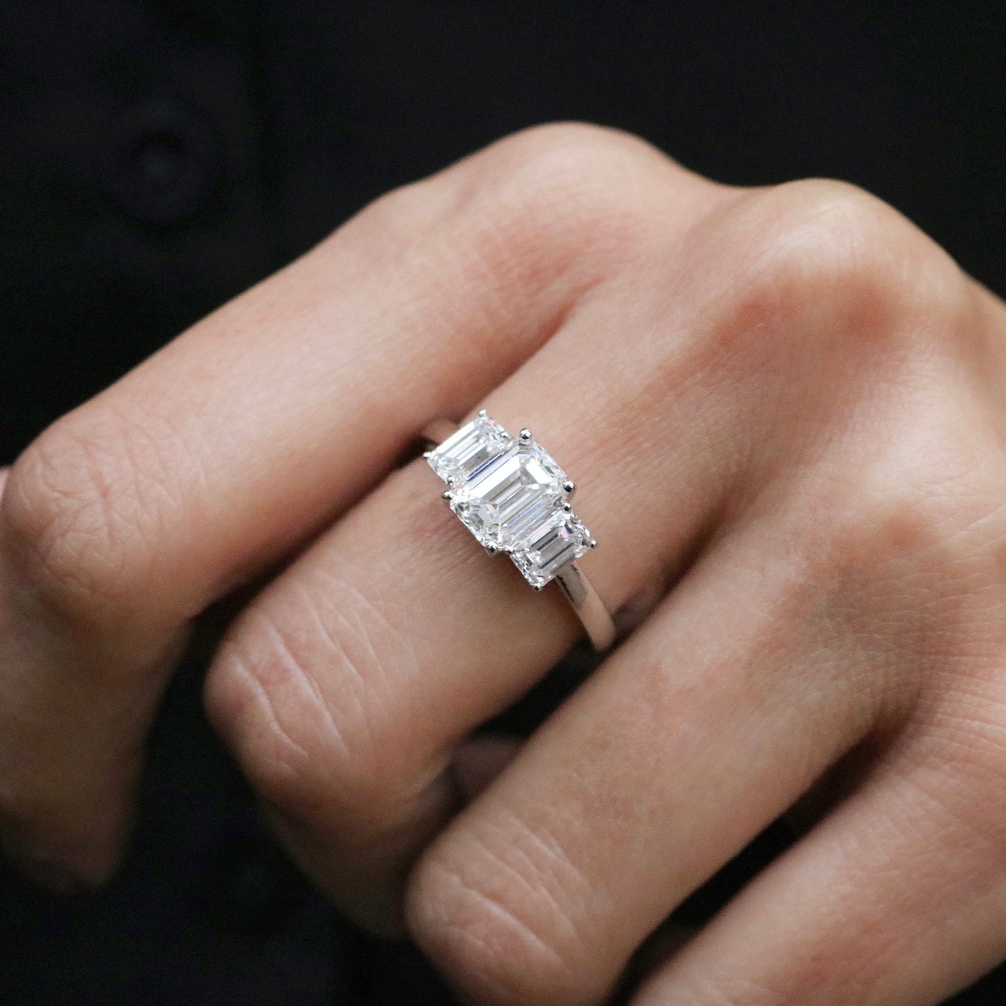 Periwinkle Lab Grown Diamond Ring - Fiona Diamonds - Fiona Diamonds