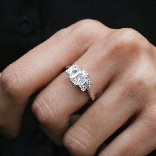 Periwinkle Lab Grown Diamond Ring - Fiona Diamonds - Fiona Diamonds