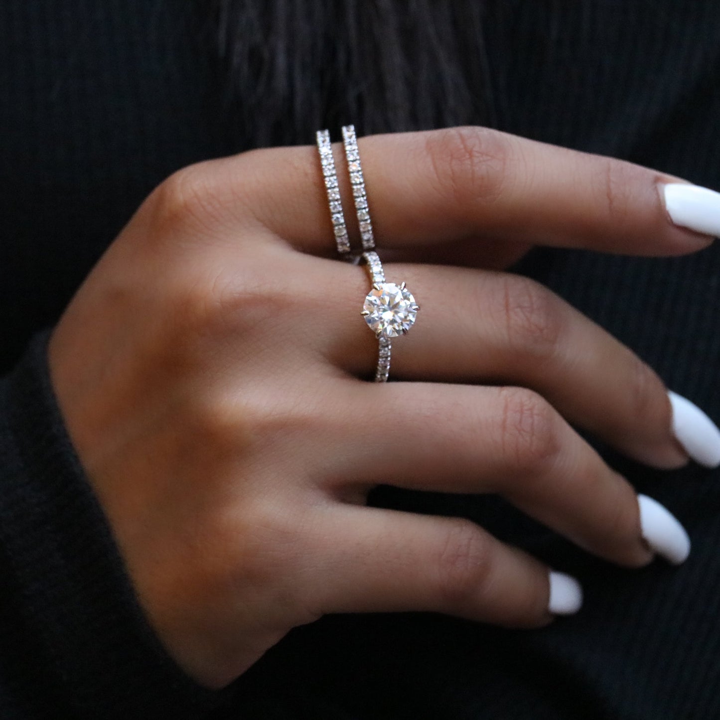 Tansy Lab Grown Diamond Ring - Fiona Diamonds - Fiona Diamonds