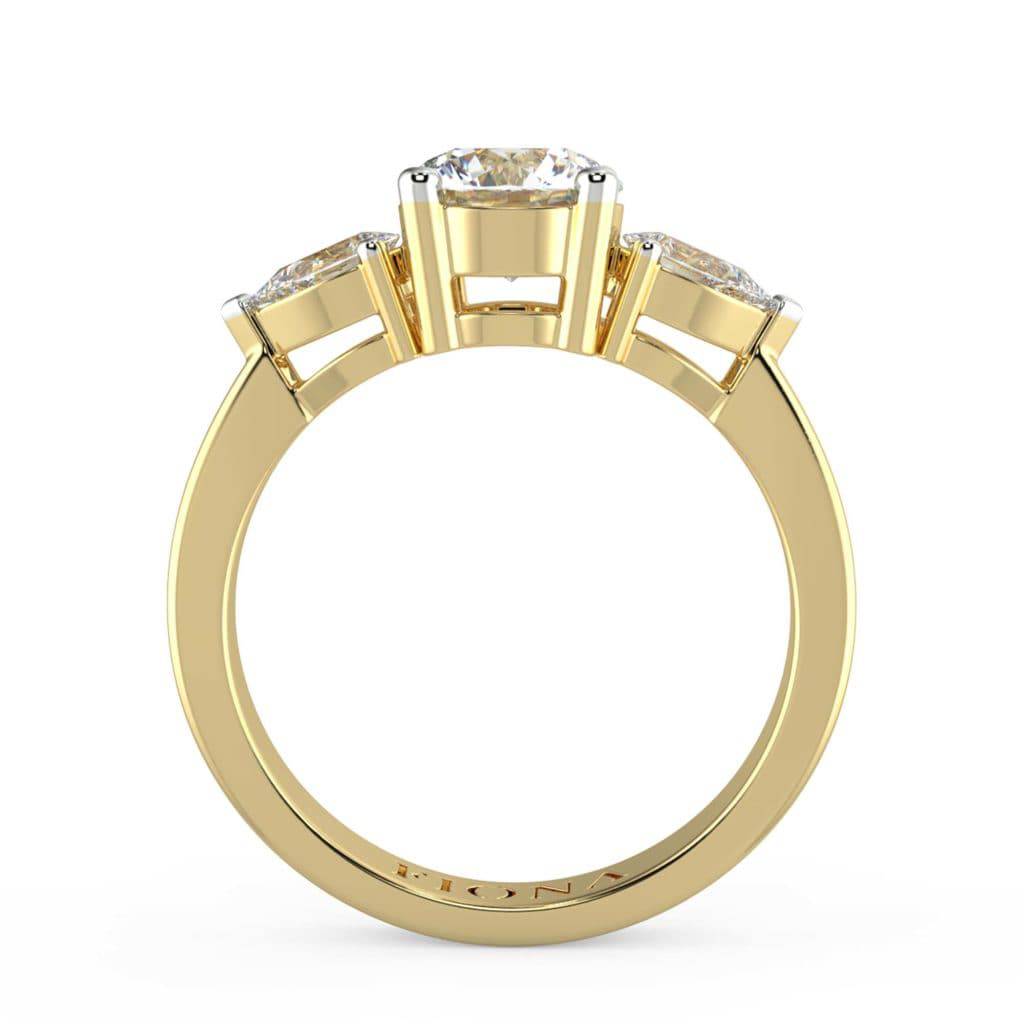 Trudy Lab Grown Diamond 3 Stone Ring 3 Stone Ring Designs Fiona Diamonds