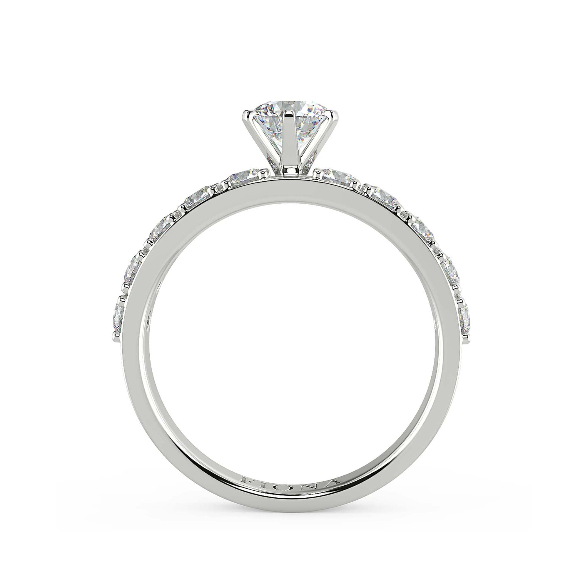 Onset 1ct Round Lab Diamond Ring - Fiona Diamonds - Fiona Diamonds