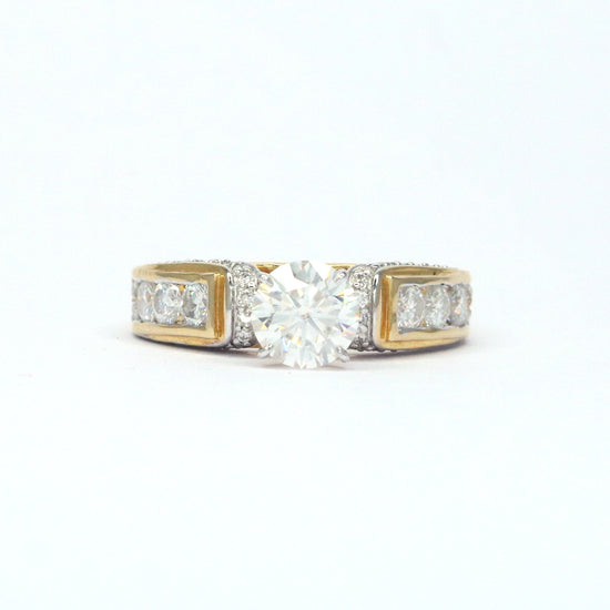 Ready To Ship Hope Moissanite Ring Online at Fiona Diamonds