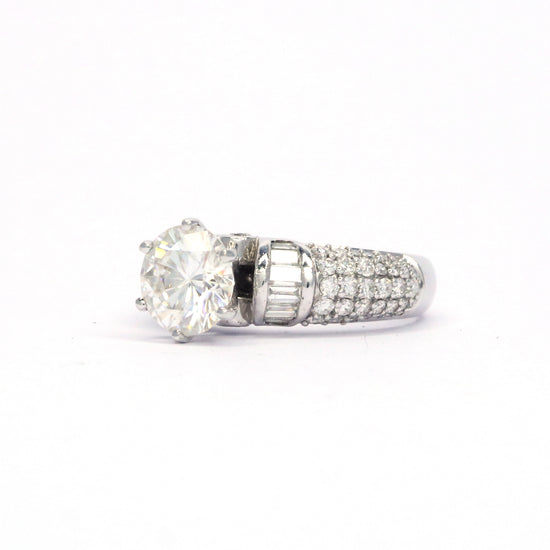Ready To Ship Remy Moissanite Ring Online at Fiona Diamonds