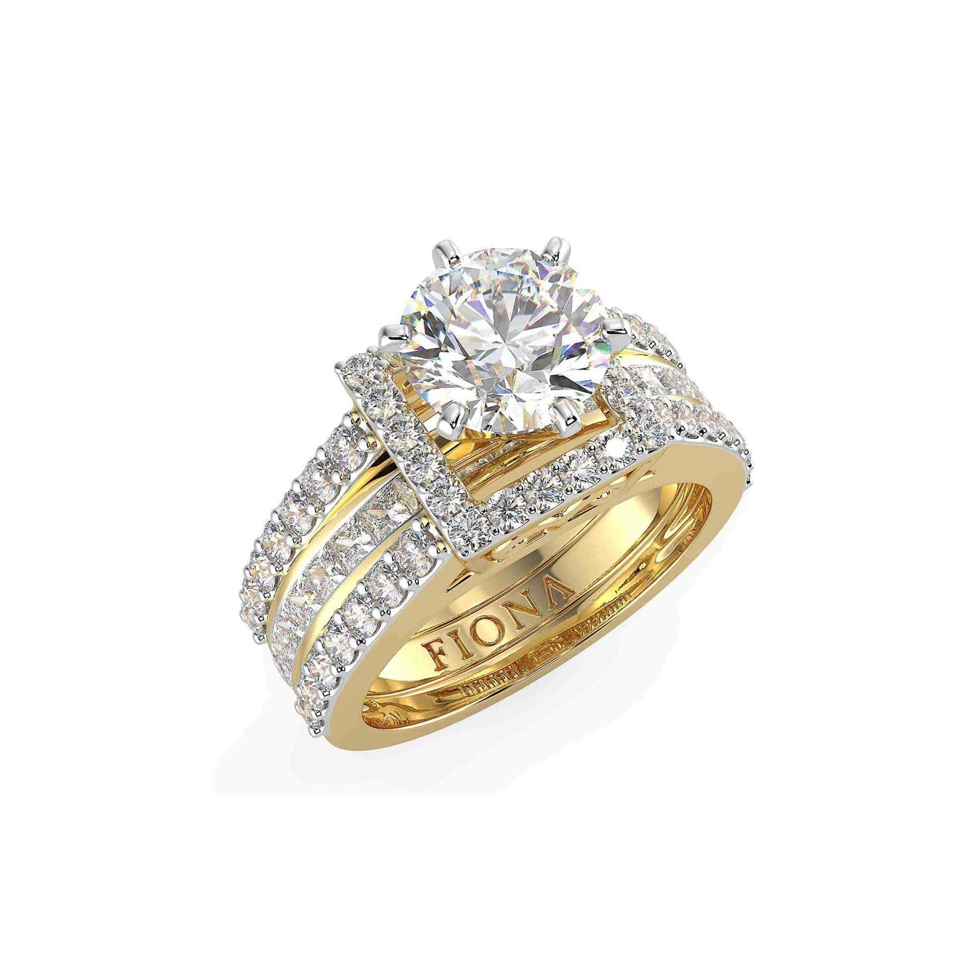 Root 1.10ct Round Lab Diamond Ring - Fiona Diamonds - Fiona Diamonds