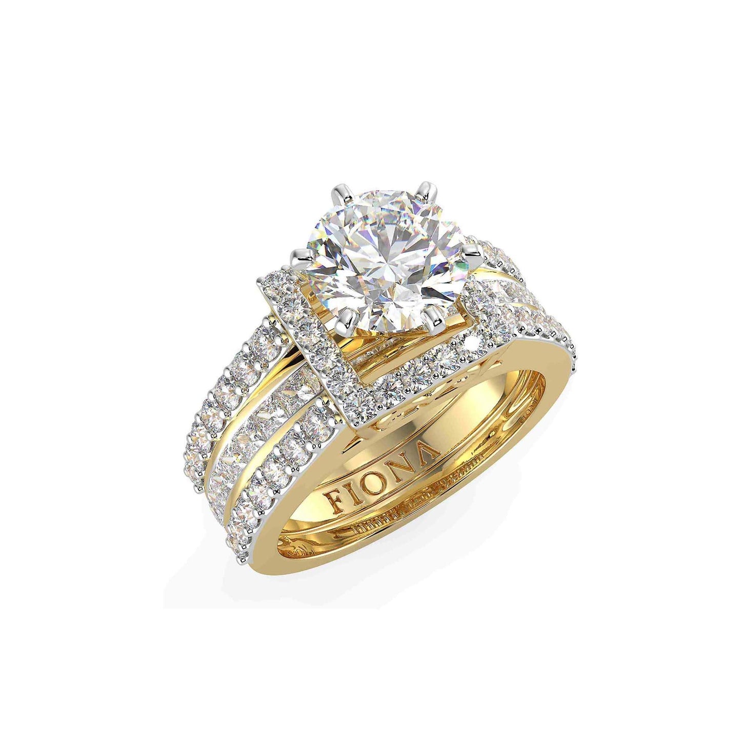 Load image into Gallery viewer, Root 1.10ct Round Lab Diamond Ring
