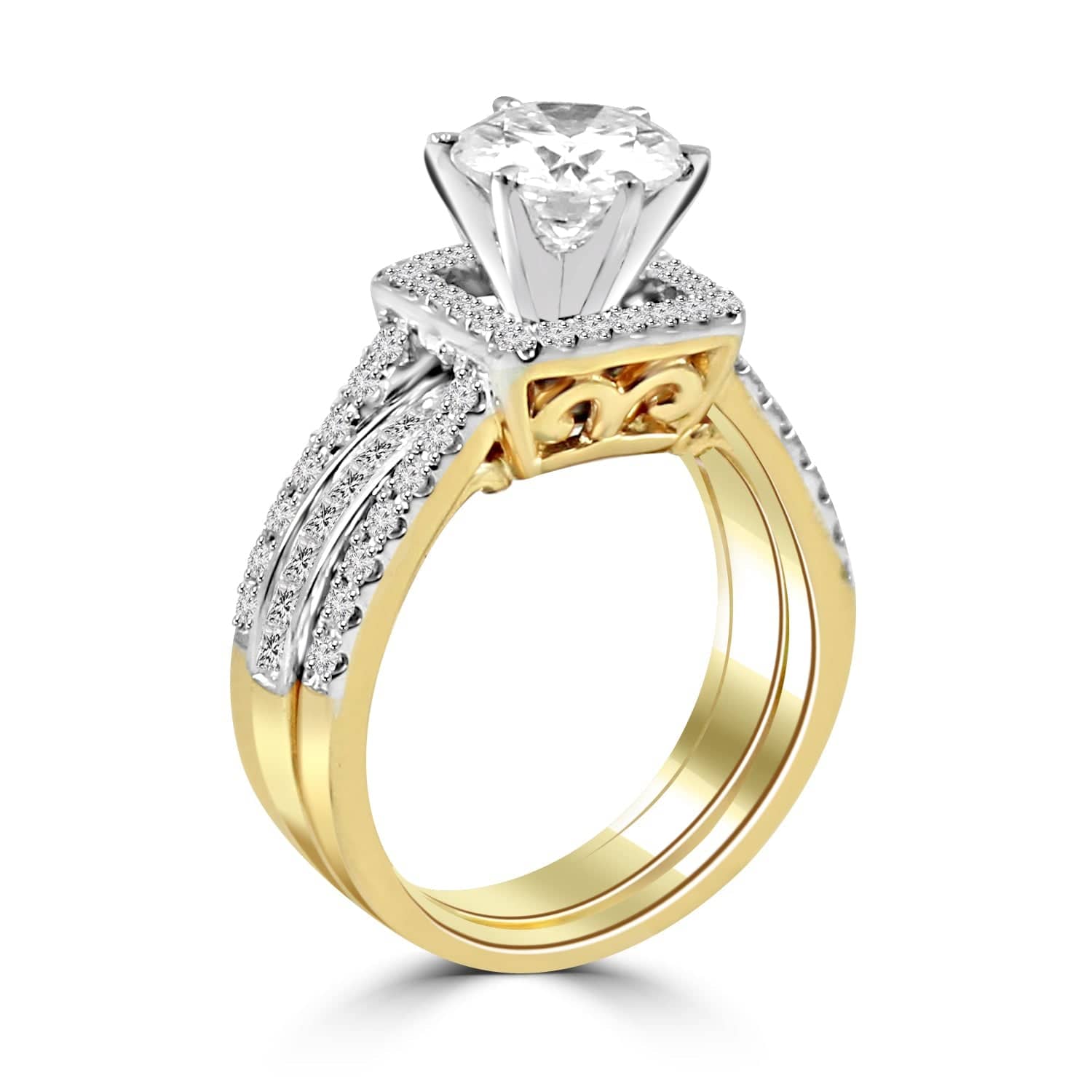 Root 1.10ct Round Lab Diamond Ring - Fiona Diamonds - Fiona Diamonds