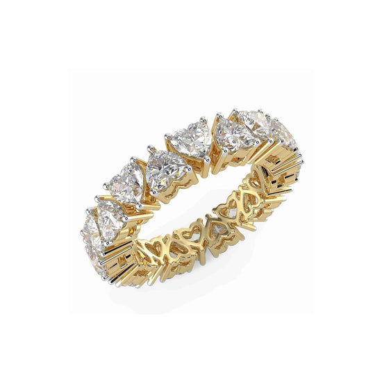 Brescia - 14k White Gold 1.00 Carat Round Eternity Band Natural Diamond  Anniversary Ring @ $2975| Gabriel & Co.