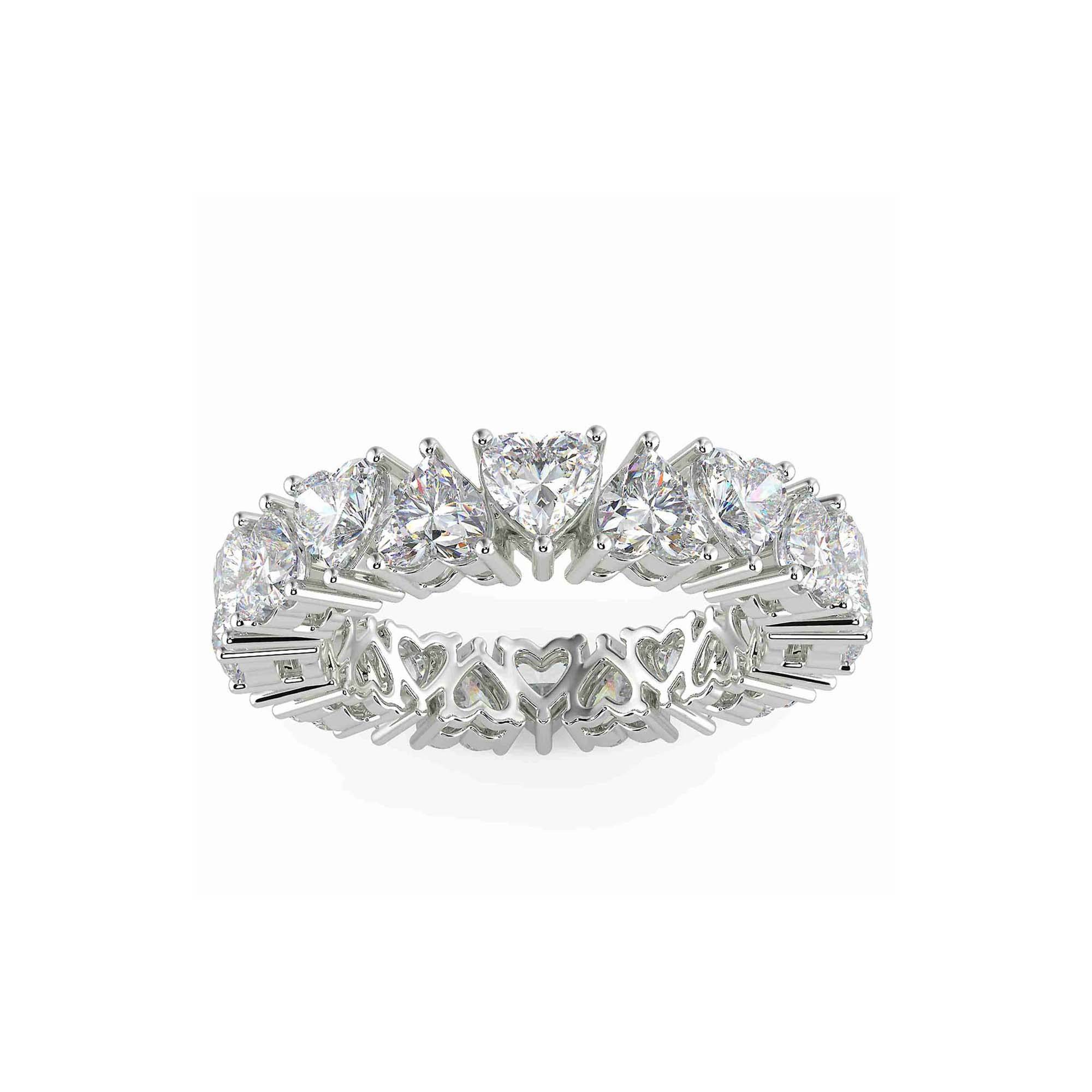 Frame Lab Grown Diamond Eternity Ring - Fiona Diamonds - Fiona Diamonds