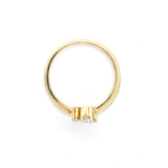 Eirini Moissanite Simple Ring Design