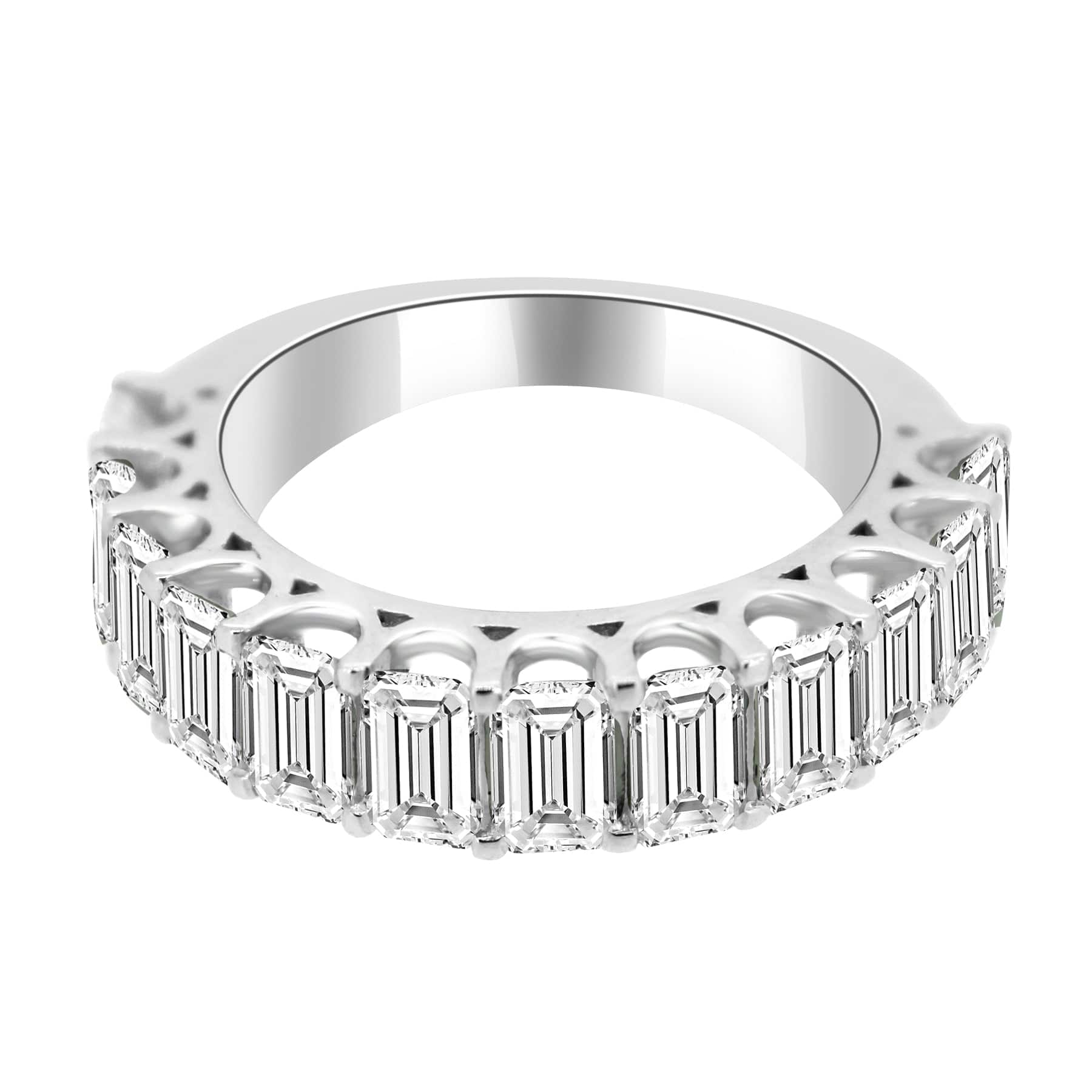 Eternity Ring Design Facet Lab Grown Diamond Eternity Ring Fiona Diamonds